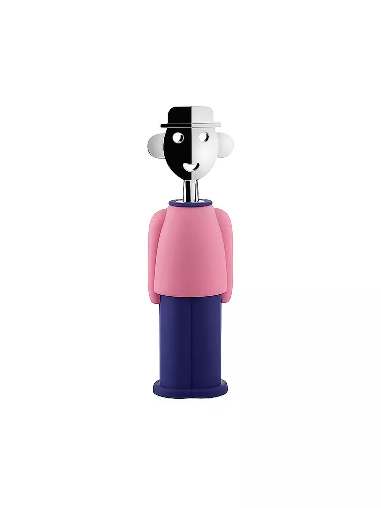 ALESSI Korkenzieher Alessandro M. Rosa/Blau bunt