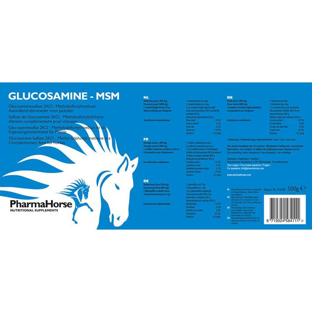 PharmaHorse Glucosamine & MSM