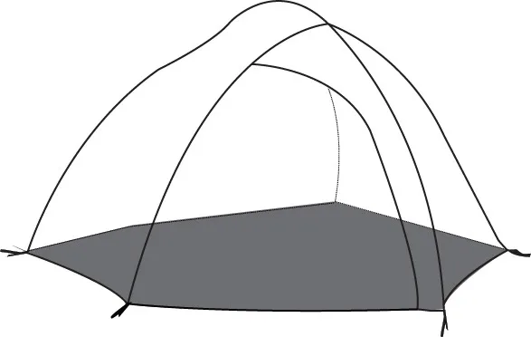 Helsport Footprint Reinsfjell Trek/Pro 3 Nocolour