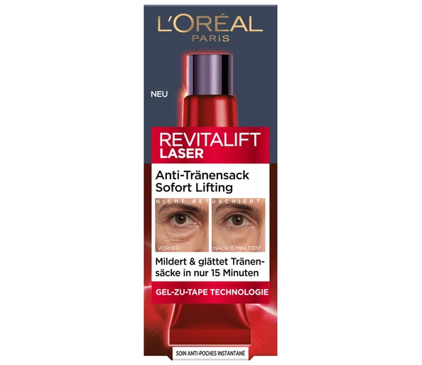 L'ORÉAL PARIS Revitalift Laser Anti-Tränensack Sofort Lifting Augenpflege