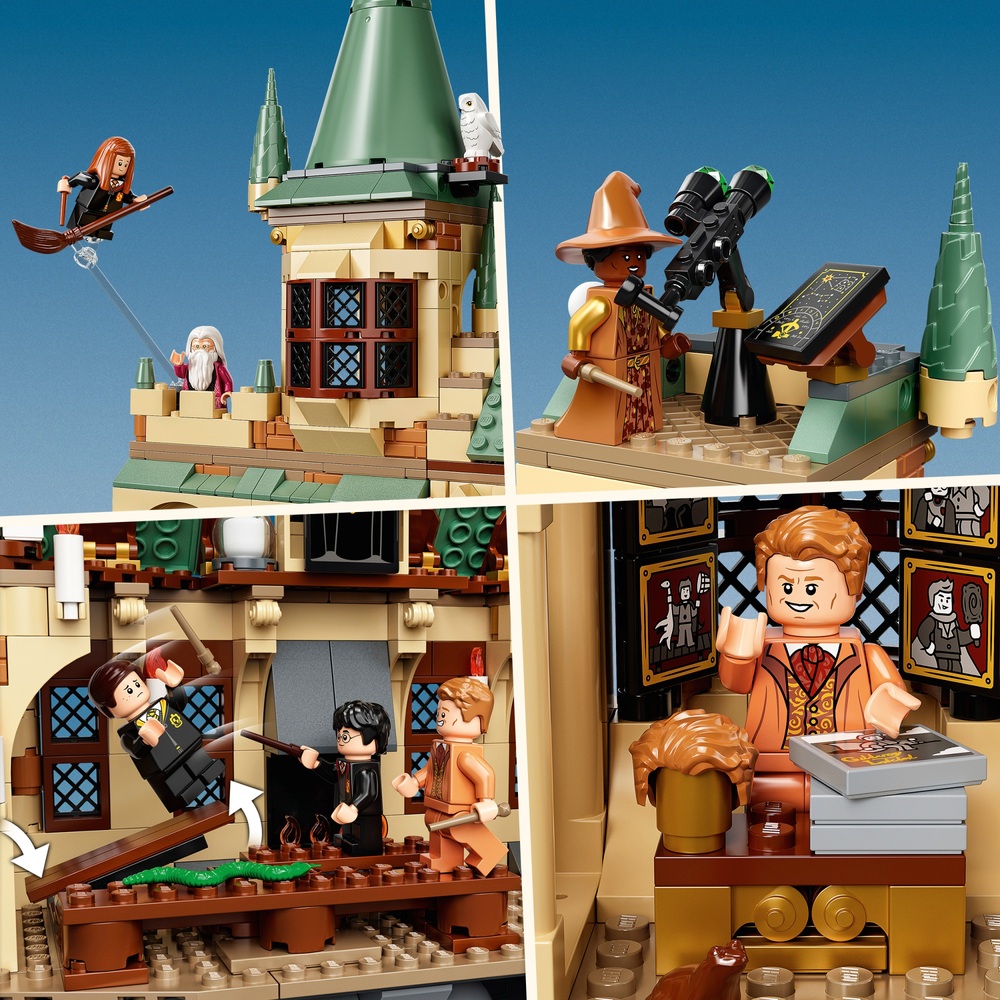 LEGO Harry Potter 76389 Hogwarts Kammer des Schreckens Modulares Schloss Spielzeug