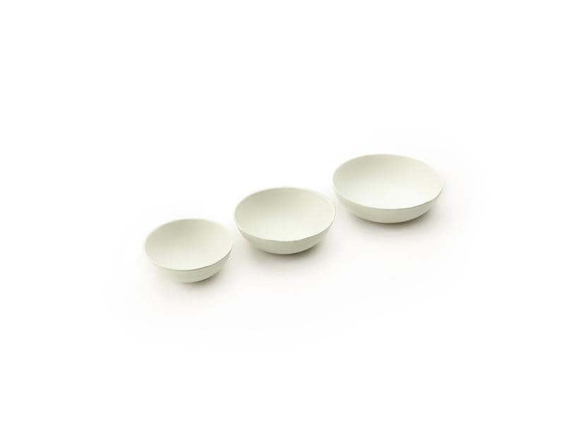 Sier Fingerfood-Schale Bagastro 6 cm, 80 Stück, Weiss Umweltfreundliche Dip-Schale