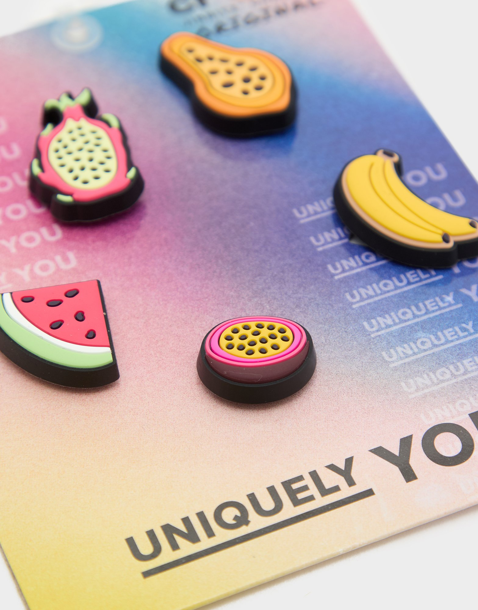Crocs Lot de 5 Tropical Fruit Jibbitz Charms
