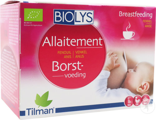 Biolys Fenouil Anis Allaitement 24 Sachets