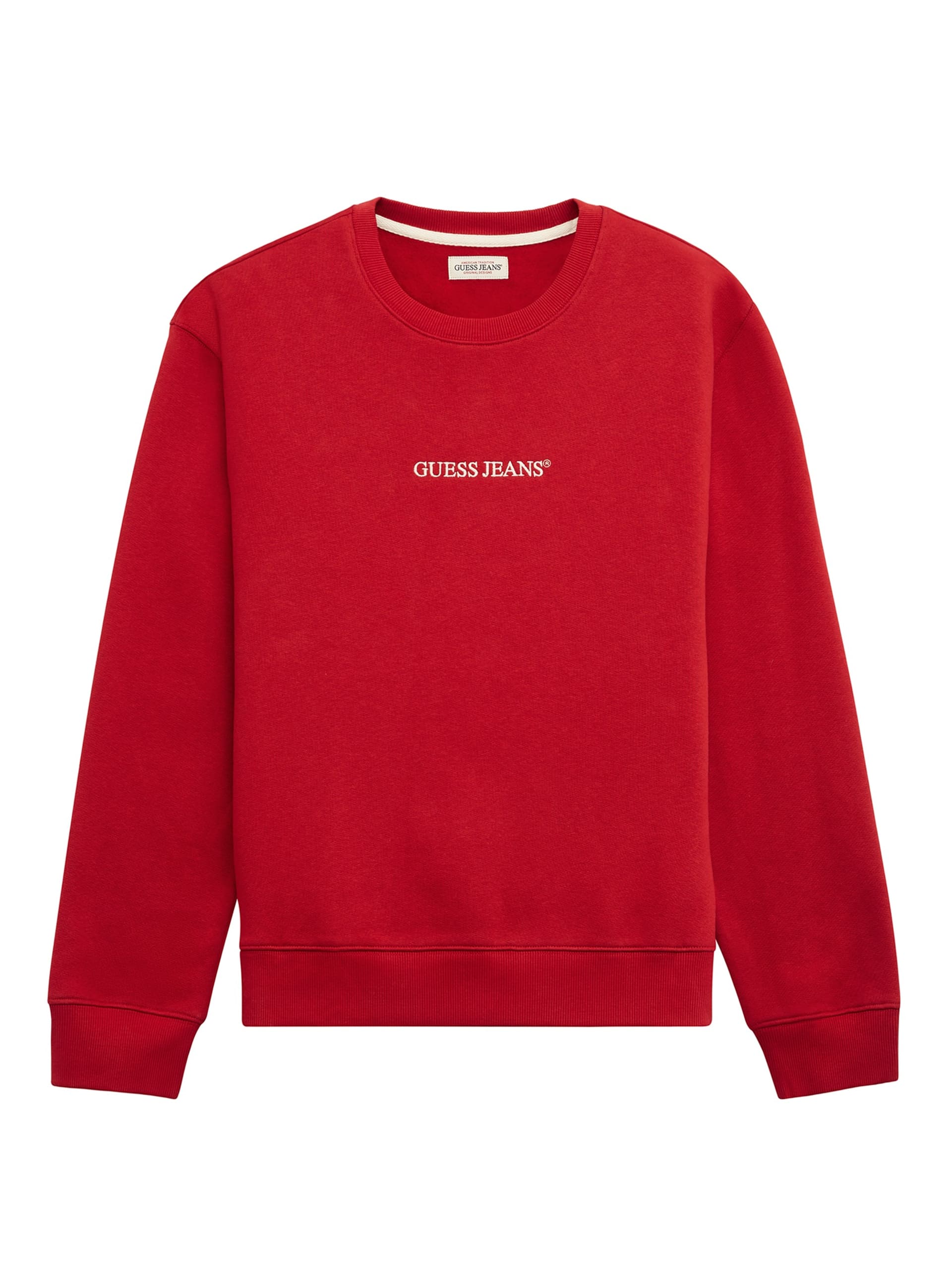 Moletom Slim Logo com Gola Redonda