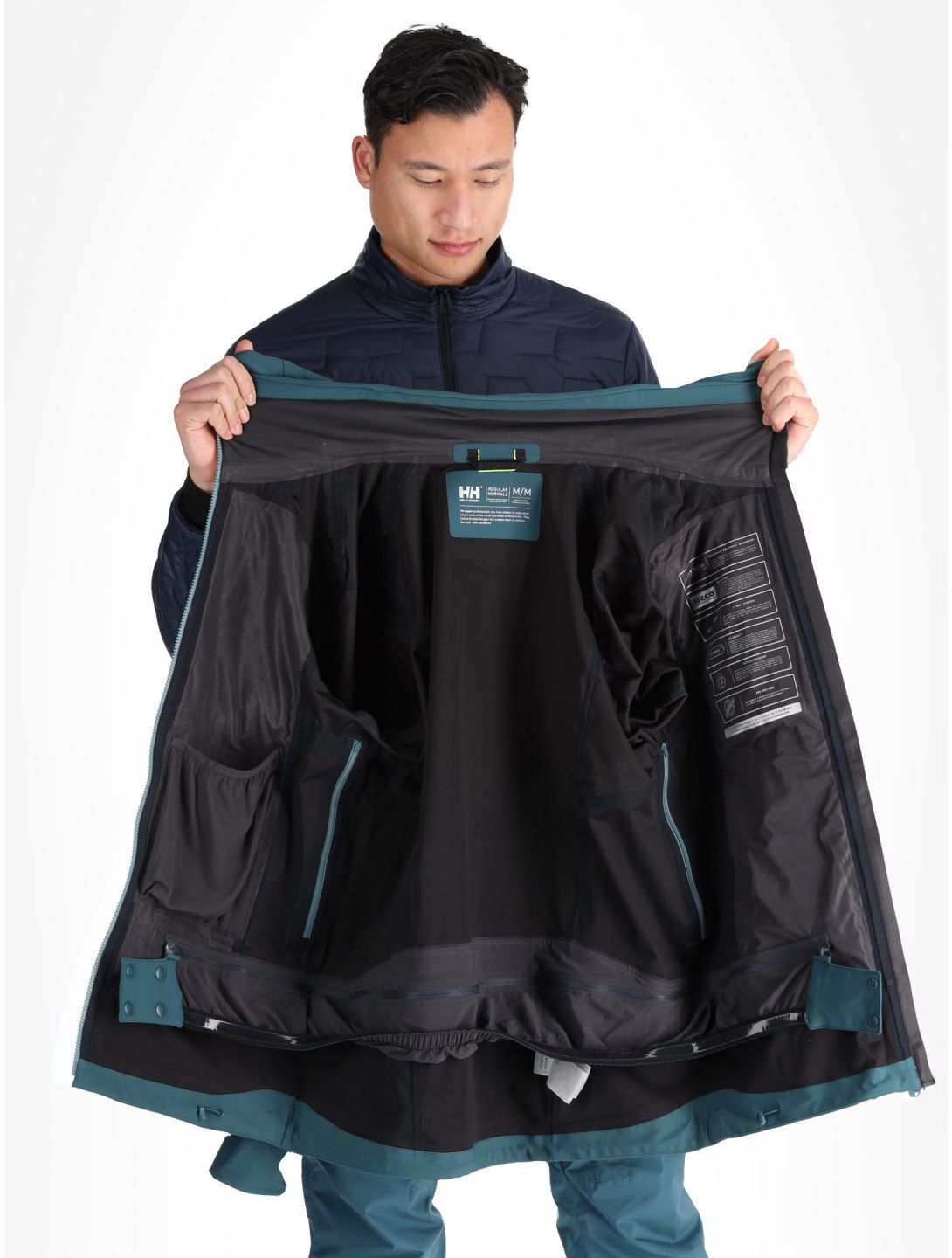Alpha 3L Long Shell hardshell ski-jas heren