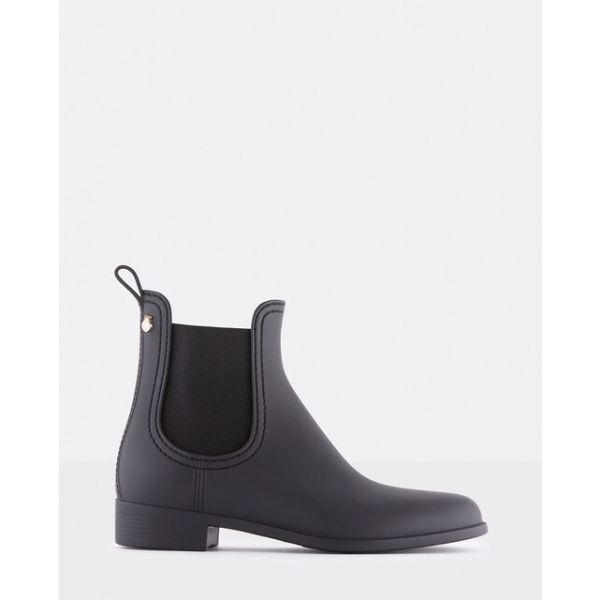 Lemon Jelly Botas Chuvas Preto Matte SPLASH 38