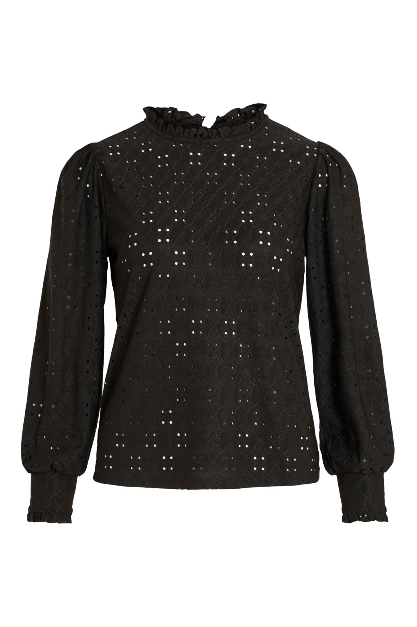 Blusa bordada - Preta