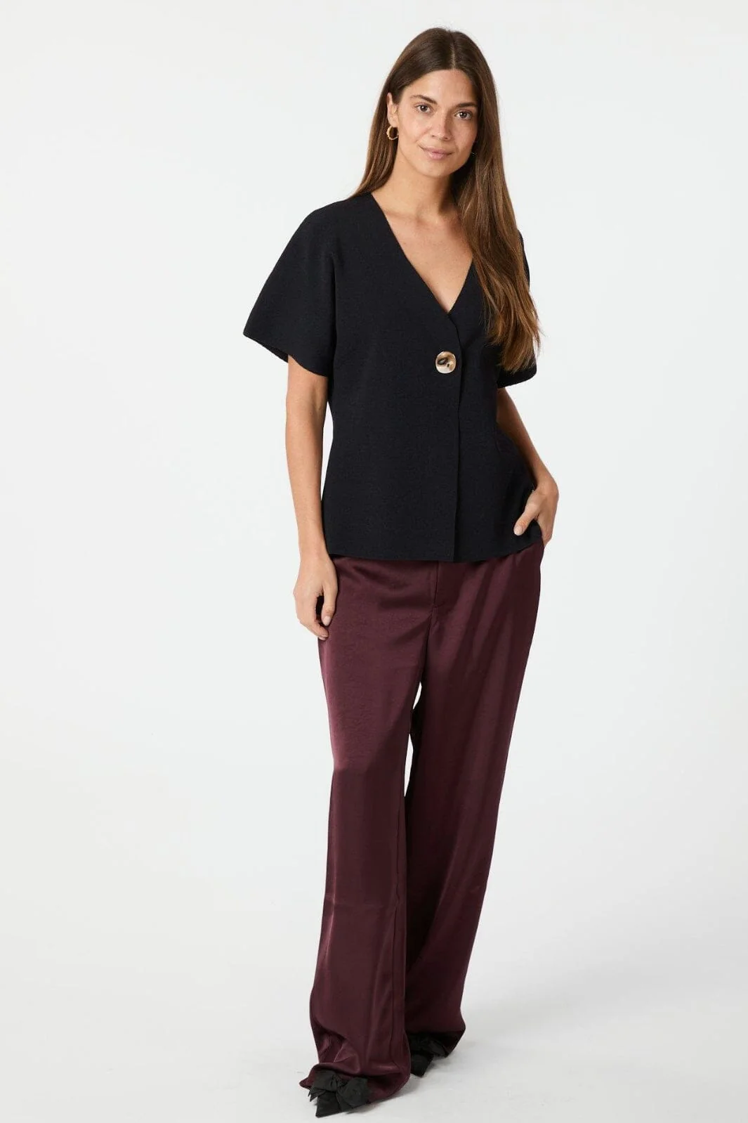 Neo Noir Emmett Heavy Sateen Pants 164136