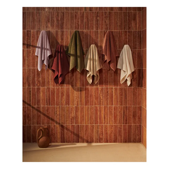 Købn Serviette de toilette en coton bio | Lilas