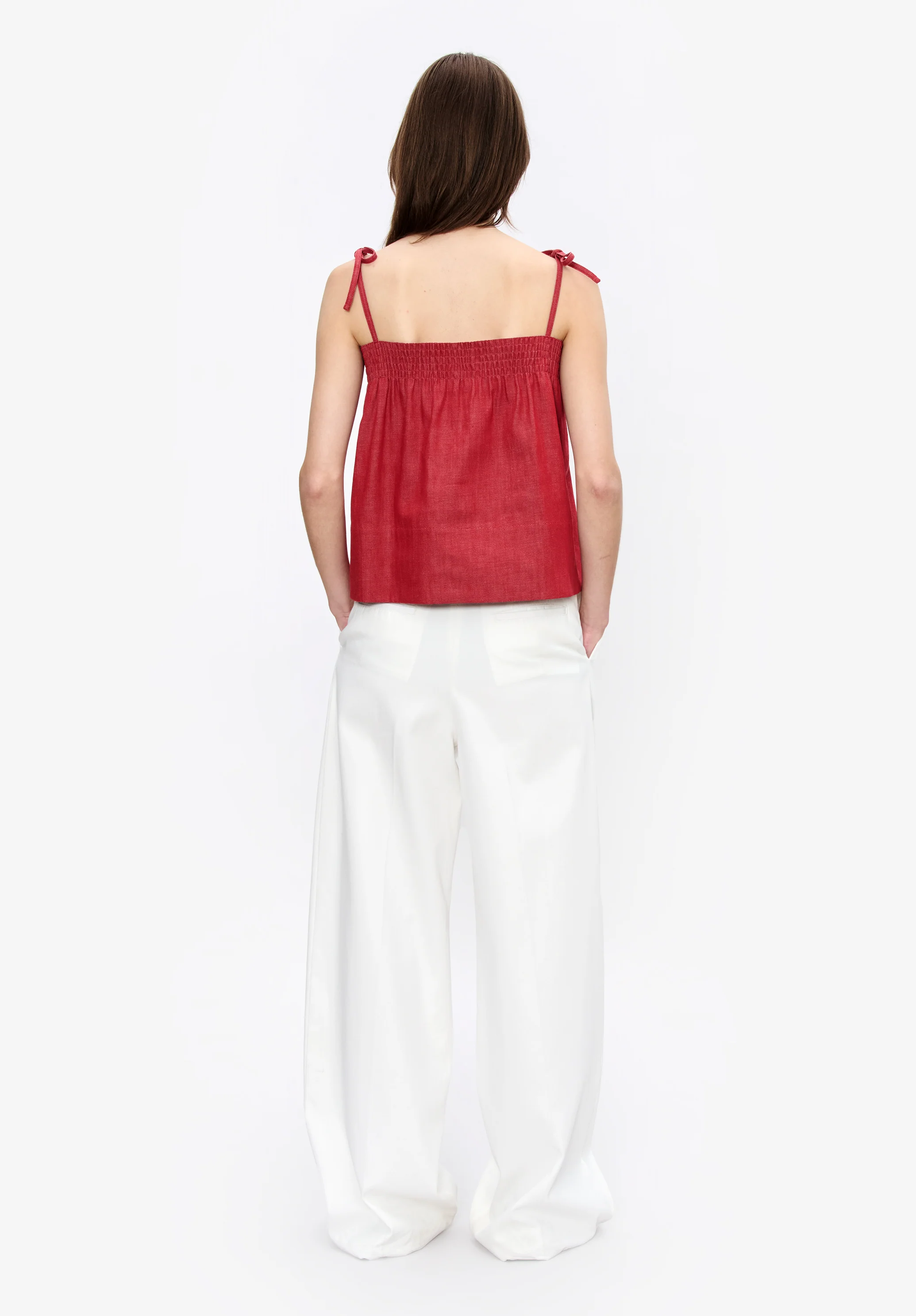 Top Cléo - Rouge