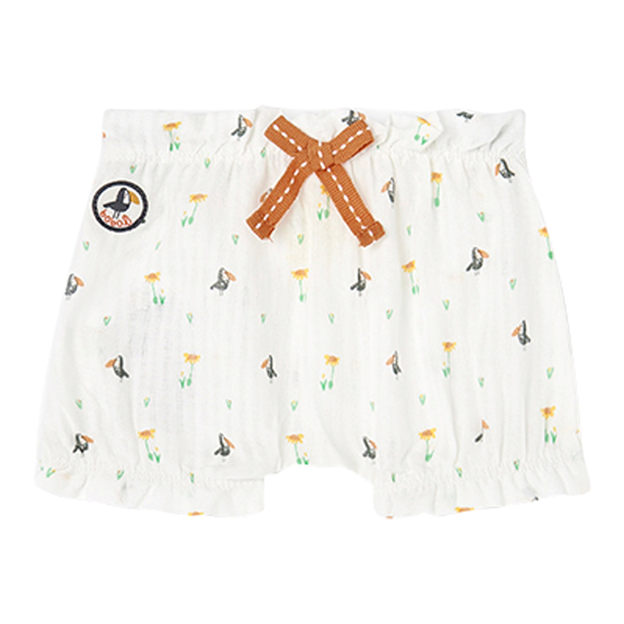 BOBOLI 2-tlg. Set T-Shirt und Musselin-Shorts Tukan