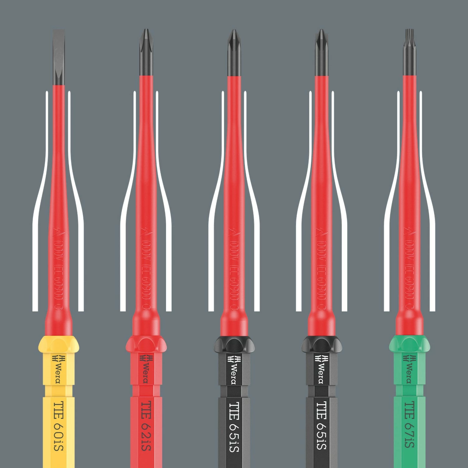 Wera 05006608001 16-delige VDE Slimline Wisselklingenset in etui