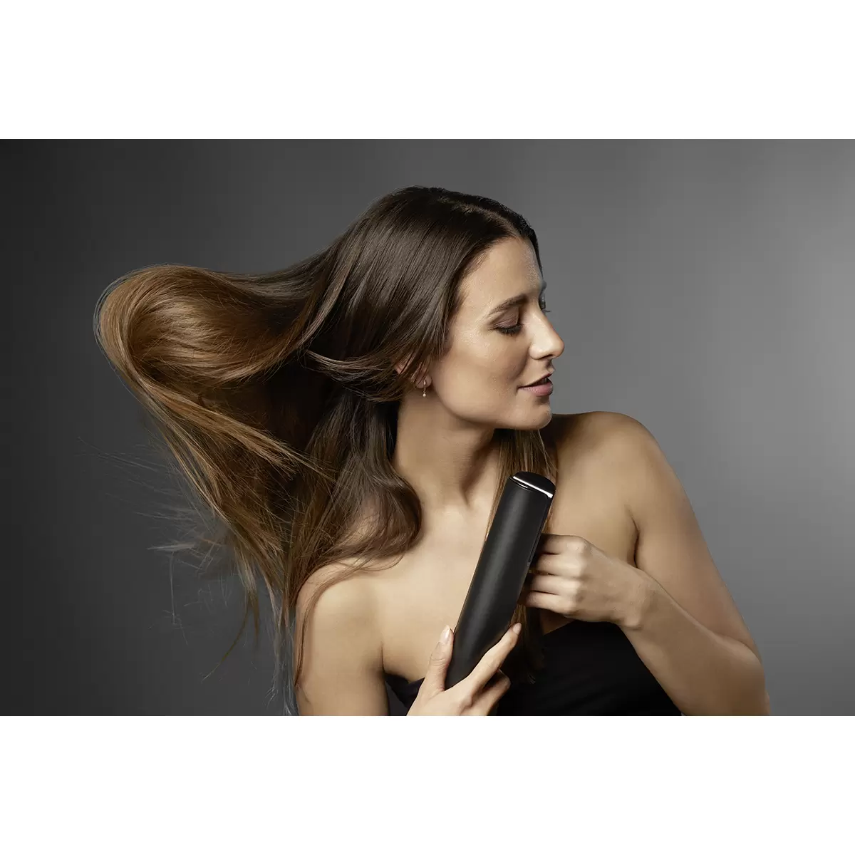 Haartrockner, 2-in-1 Dual Plasma Dry Schwarz