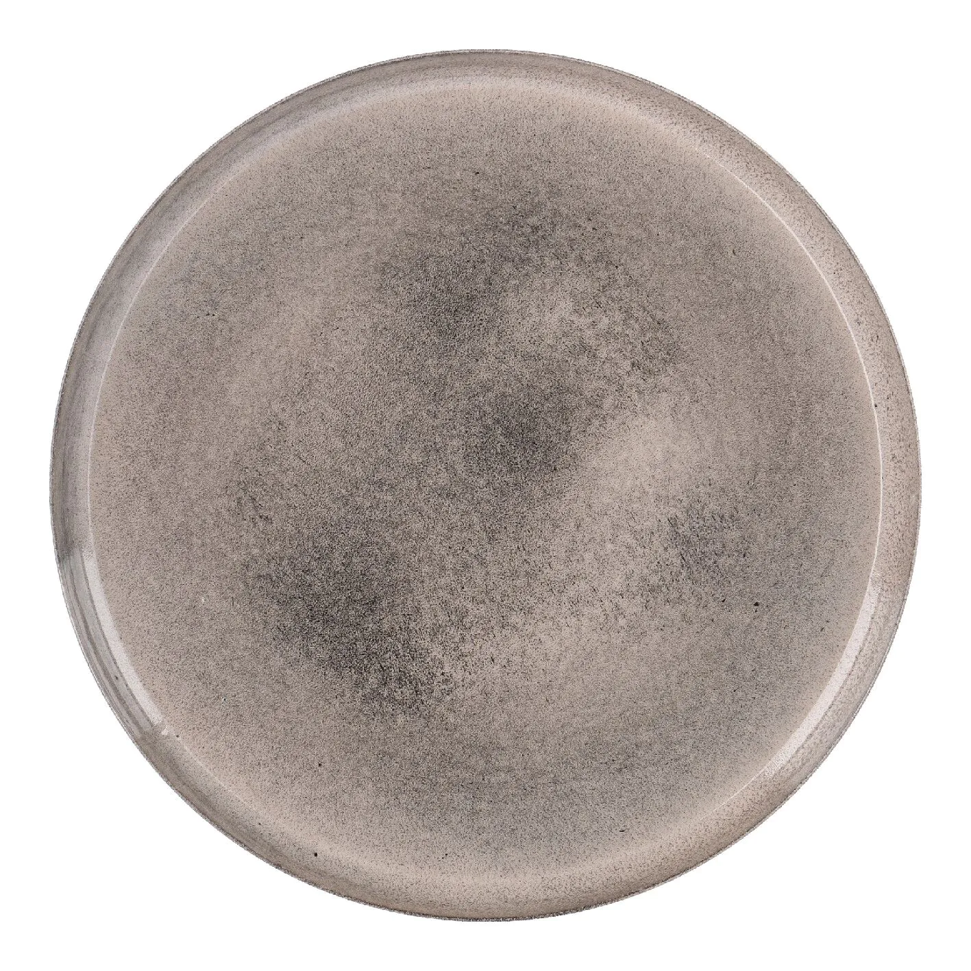 Deko-Schale aus Metall, beige