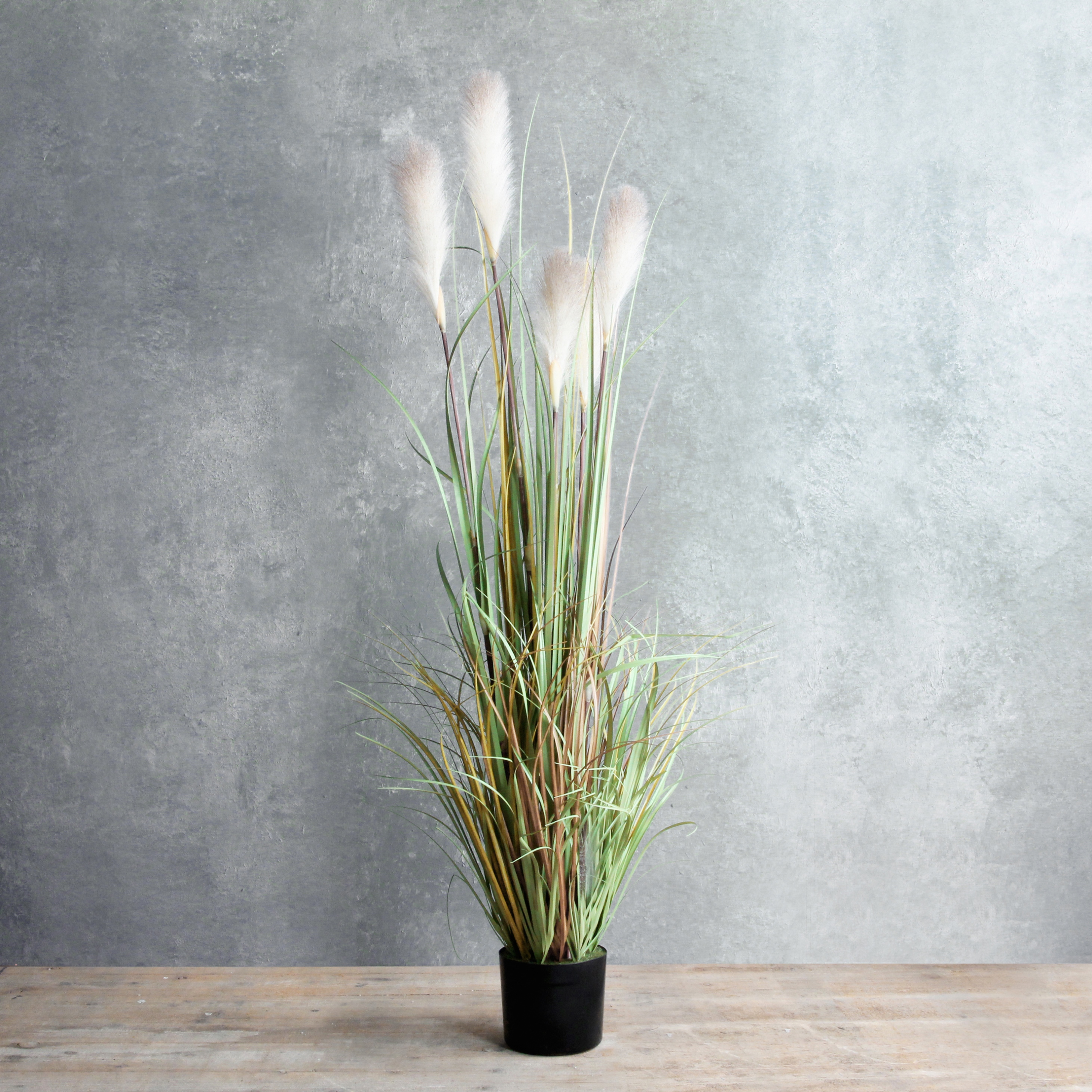 Herbe fogtail artificielle en pot h81