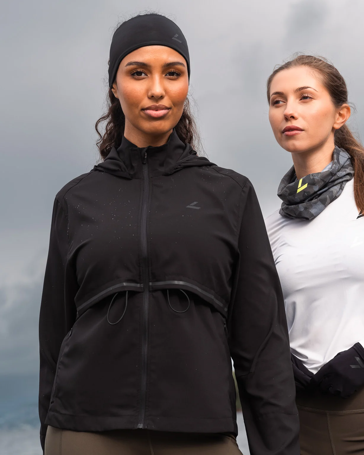LEVITY Fast Track Running Jacket Black Reflective