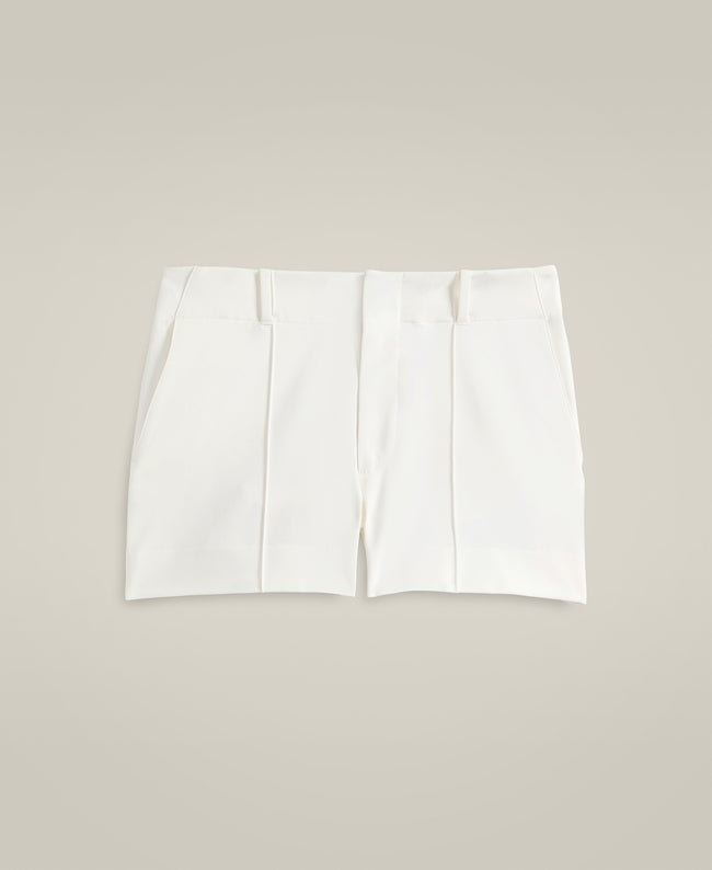 Pintuck Short