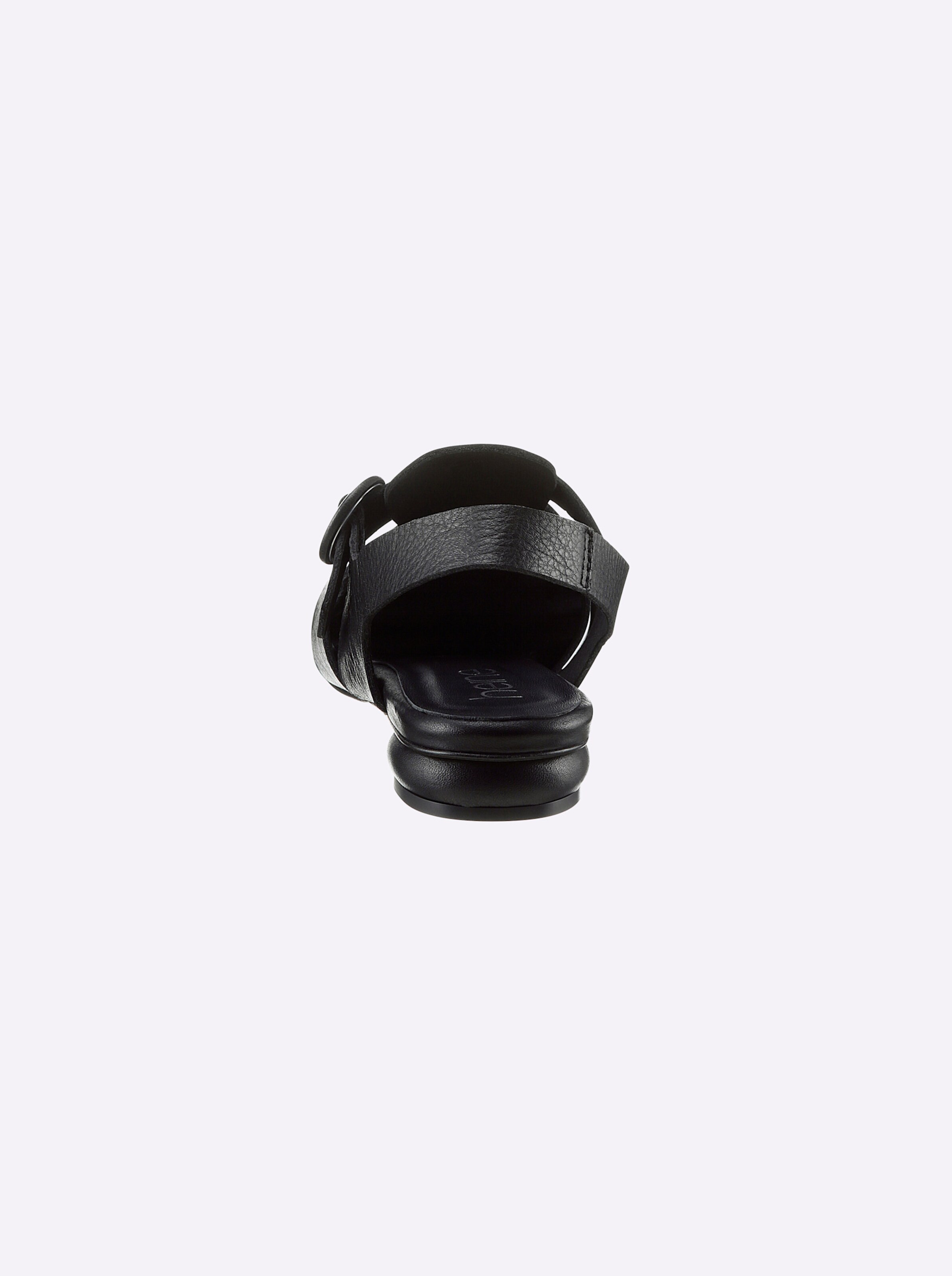 heine Sandale in schwarz