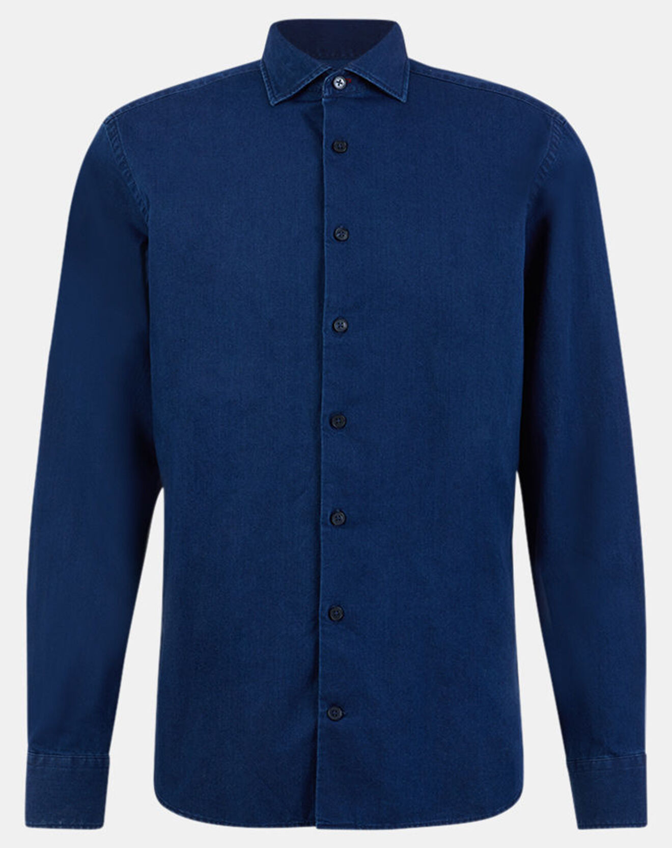 Hackett London Chemise Slim fit bleu moyen