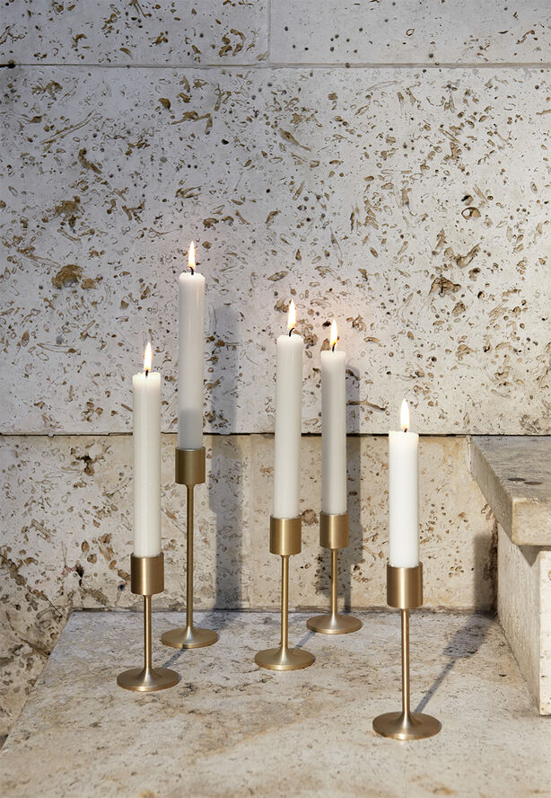 &Tradition Collect Candleholder SC58, Brass. H13cm. Brass