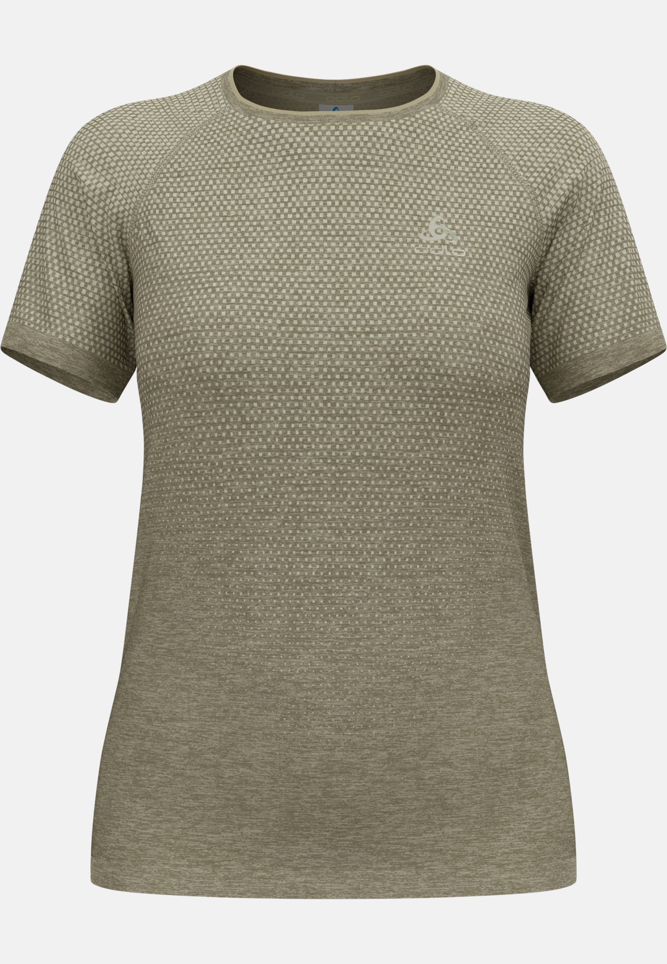 Essentials Seamless Laufshirt in vetiver melange
