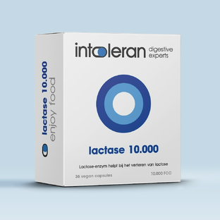 Intoleran Lactase 10.000 FCC Capsules 36CP