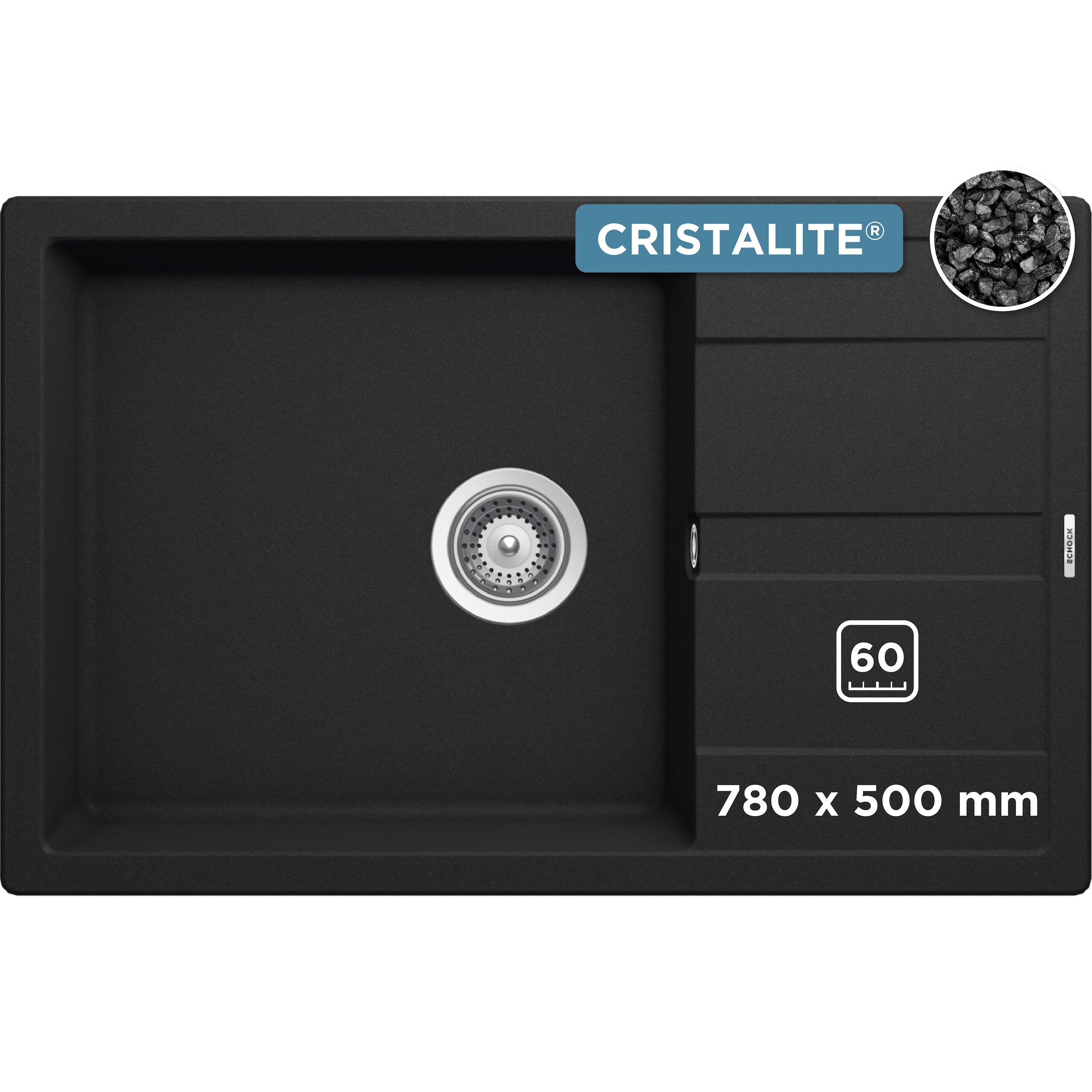 Schock Granitspüle »Manhattan D-100LS«