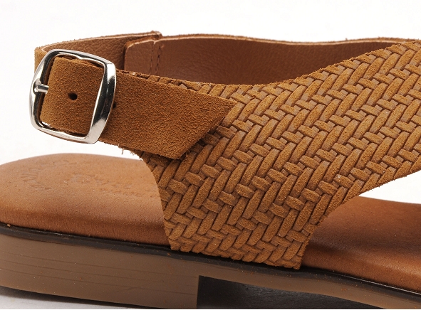 Eva frutos nu pieds plats femme 3010 marron