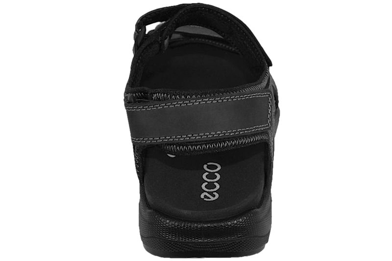 ECCO ONROADS M SANDAL I SORT OLIERET SKIND