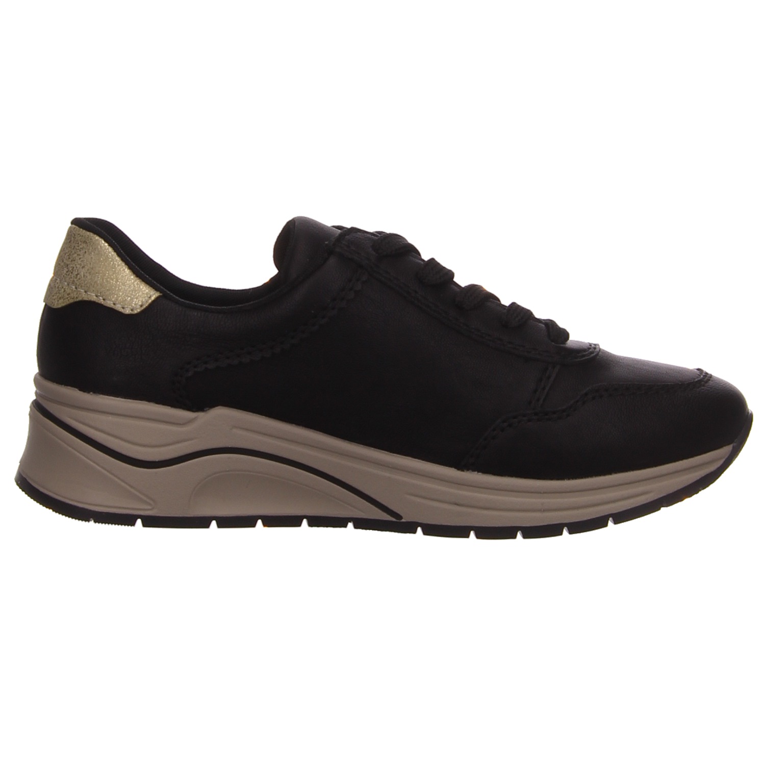 Rieker Sneaker schwarz schwarz