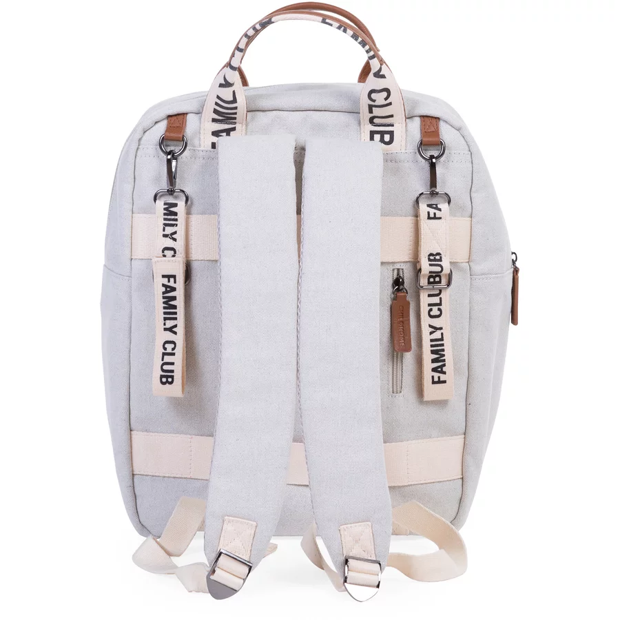 CHILDHOME Wickelrucksack Family Club Signatur Off White