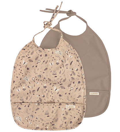 Filibabba Hagesm?kke m. Lomme - PU - 2-pak - Little Wonders/Warm