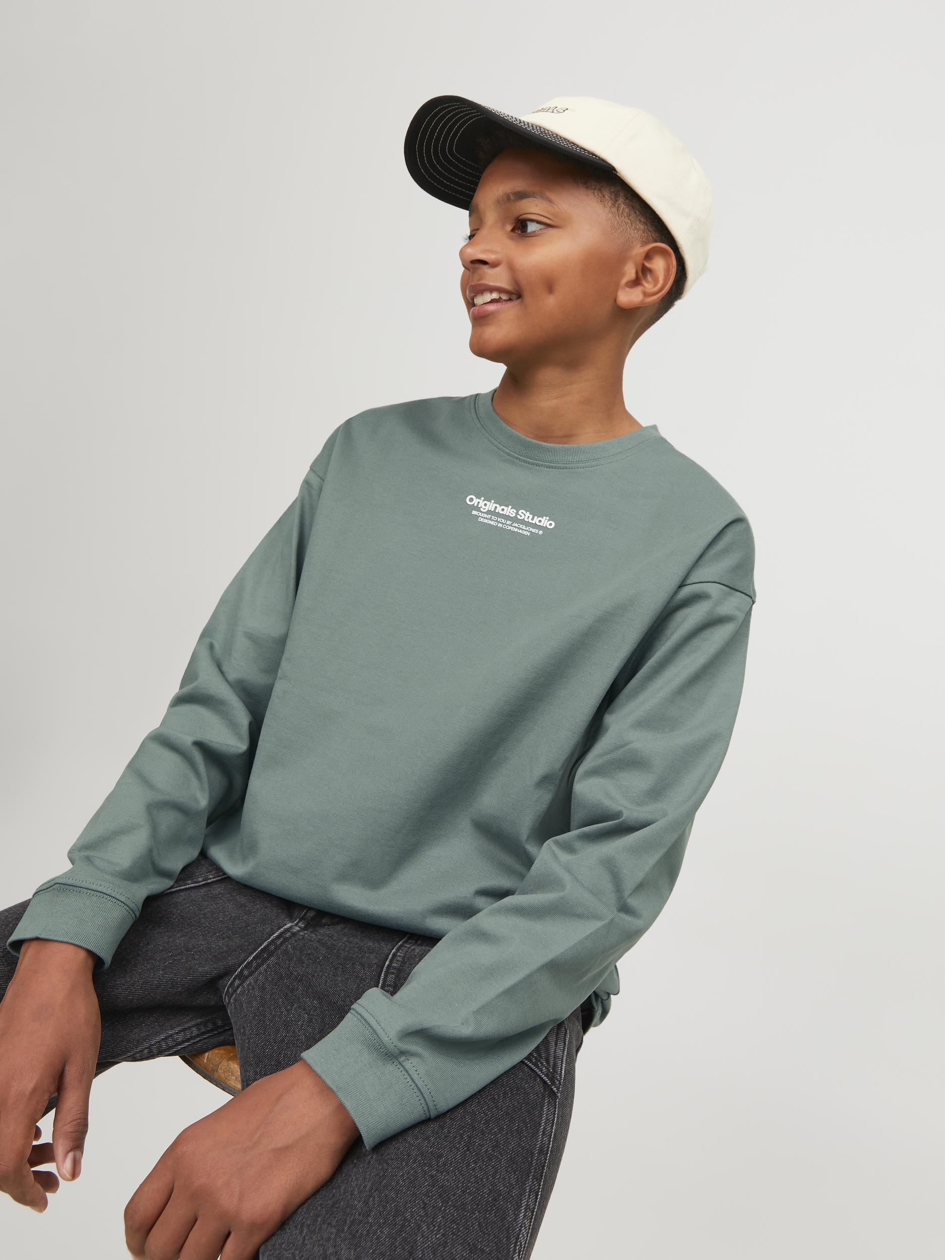 Langarmshirt JORVESTERBRO in laurel wreath