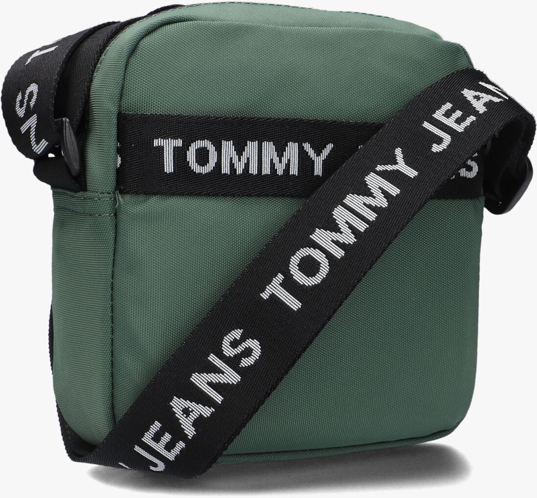 TOMMY JEANS groene tommy jeans reportertas tjm essential square reporter
