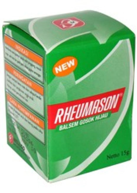 Rheumason Balsem Gosok Hijau Green 15g