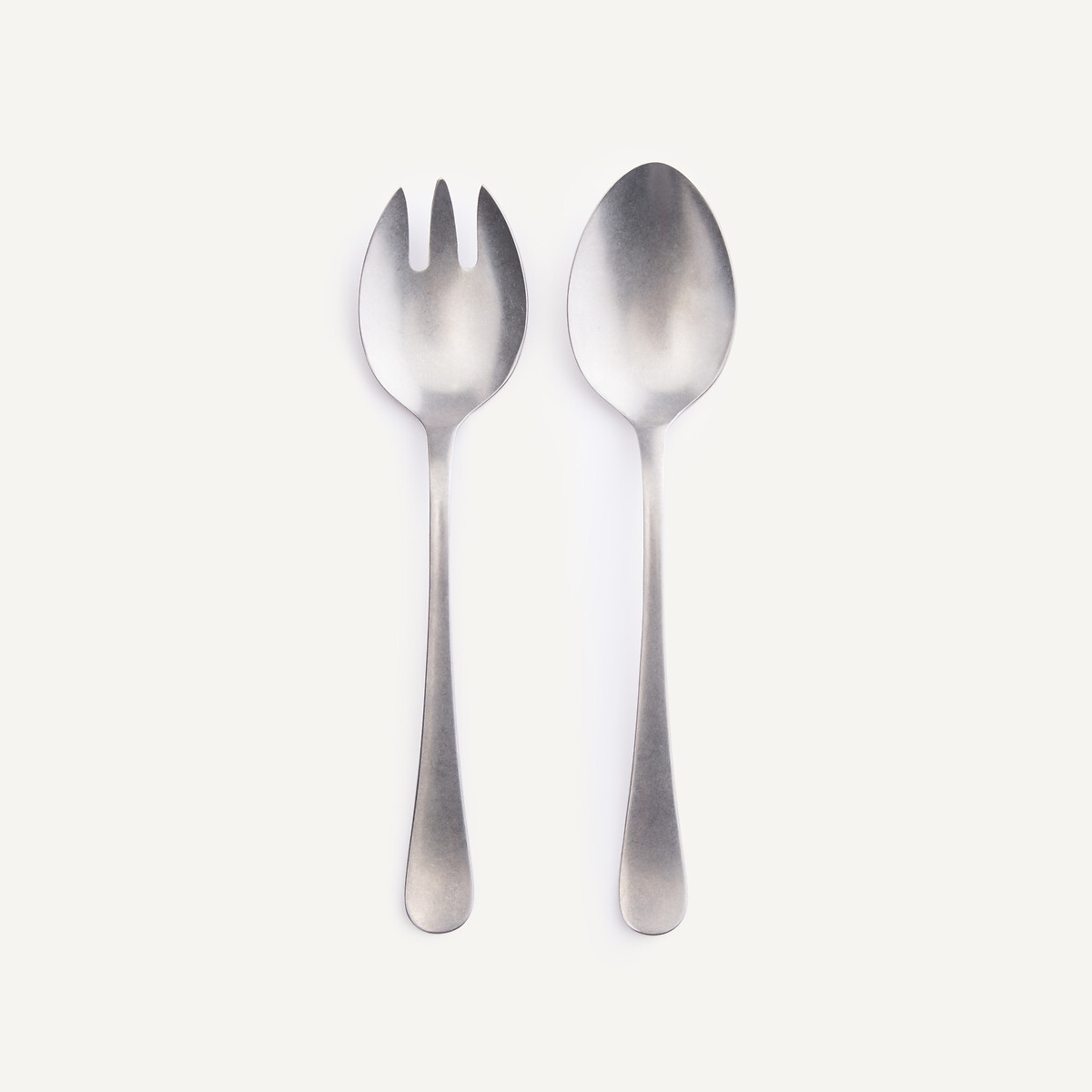 OTTO STUDIO PARA AM.PM<br>Conjunto de talheres para salada, aço inoxidável escovado Ritual