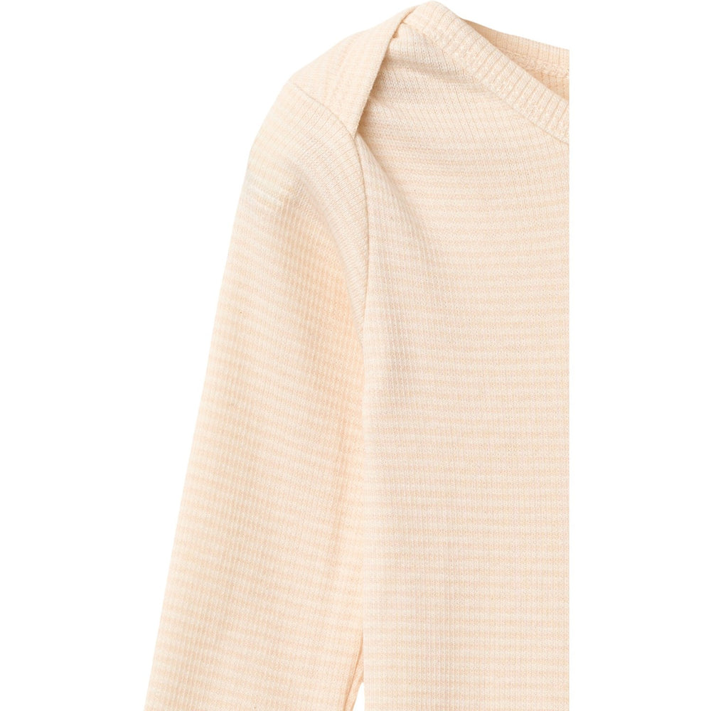Køb COPENHAGEN COLORS Dusty Rose/Cream Stripe Modal Full Body Romper