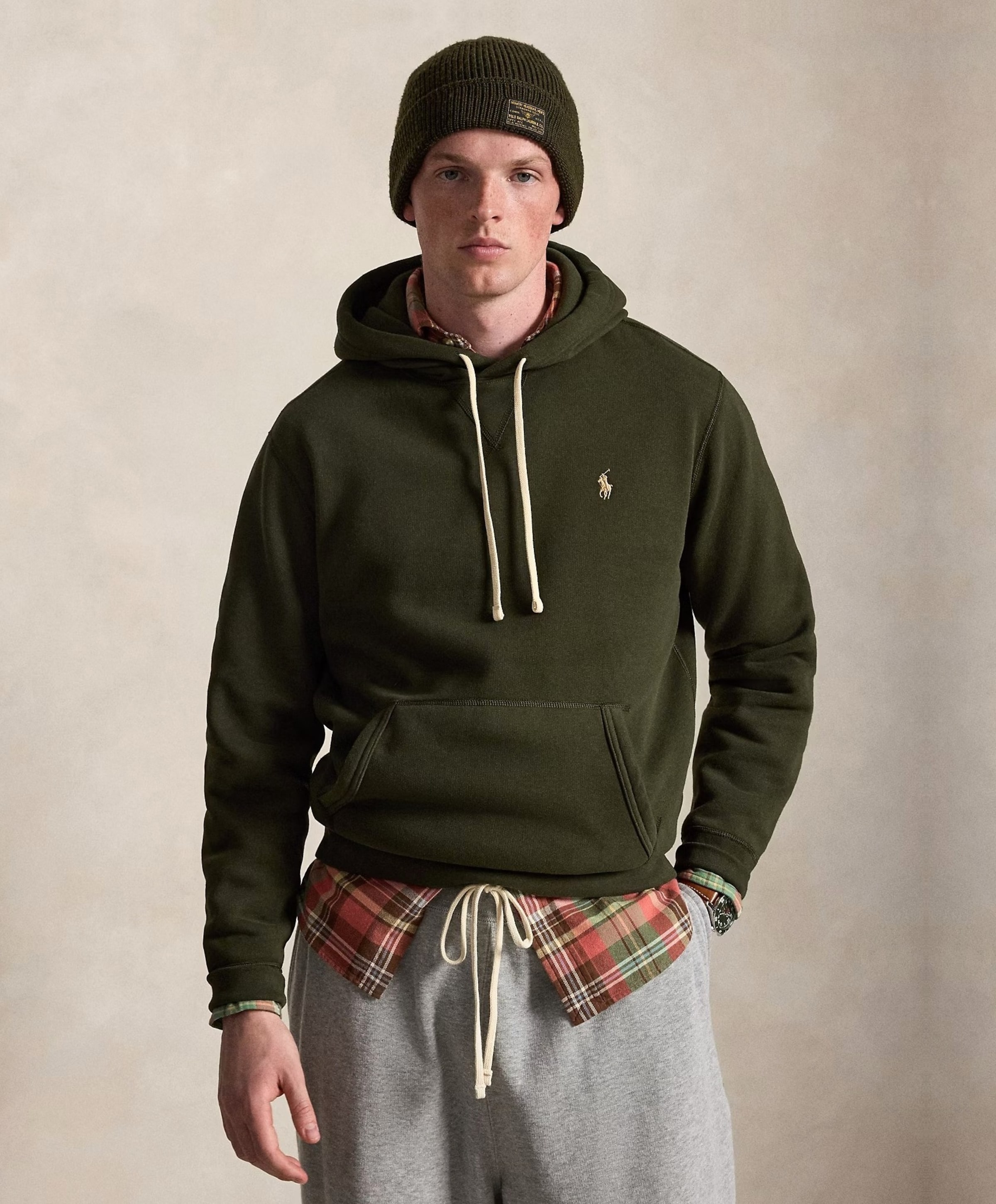 Ralph Lauren Heren hoodie groen