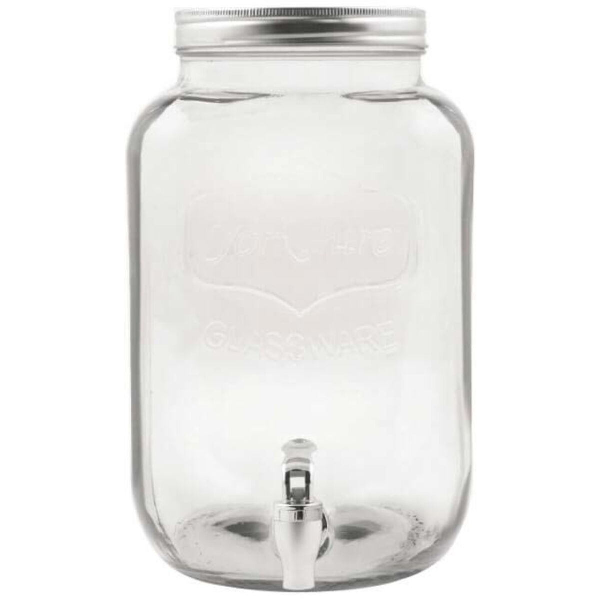 Glassbeholder med Tappekran 4 l