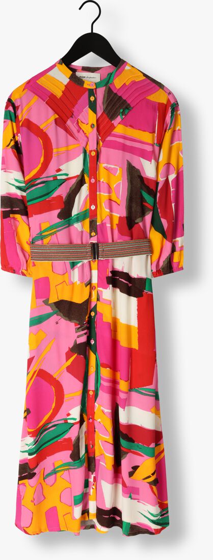 POM AMSTERDAM roest pom amsterdam midi jurk cape town dress