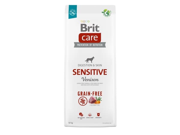 Brit Care Dog Grain-free Sensitive, Venison, 12 kg