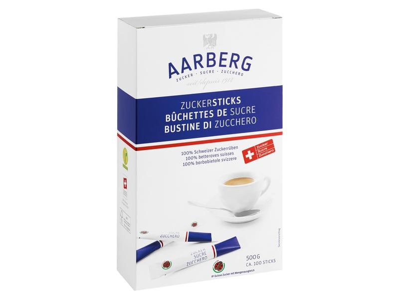 Webstar Zuckersticks 100 x 5 g Schweizer Zucker