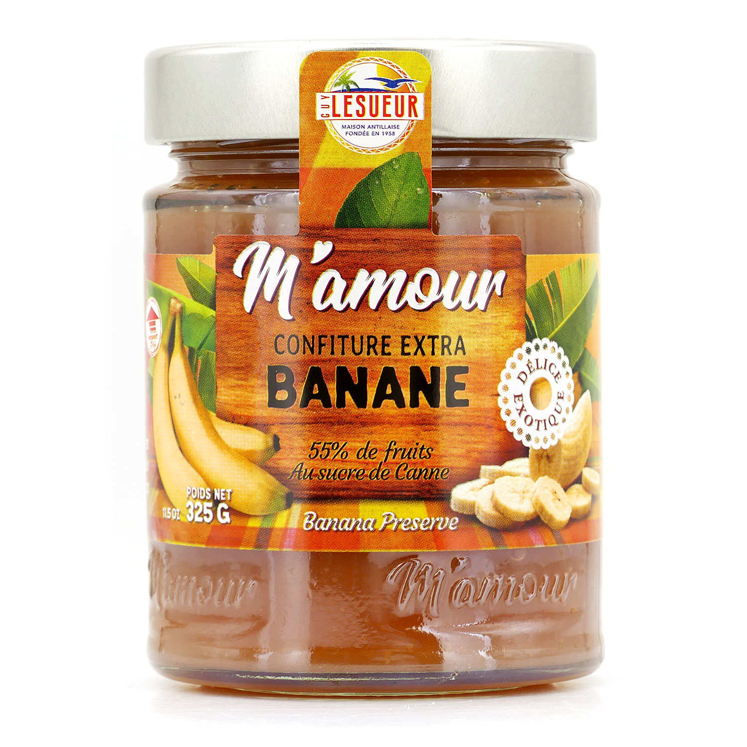 Confiture de banane de Guadeloupe
