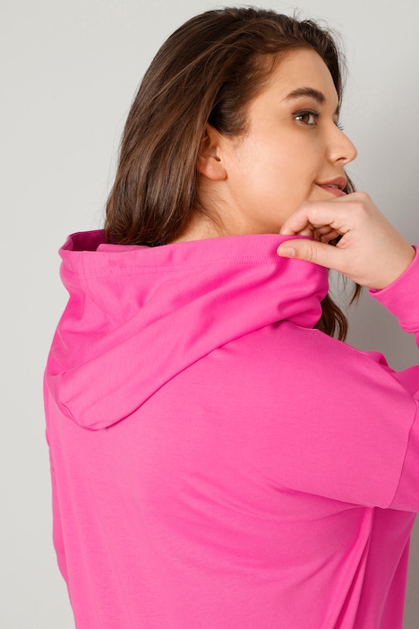 Hoodie, Regular Fit, großer Schriftzug, Kapuze, Langarm