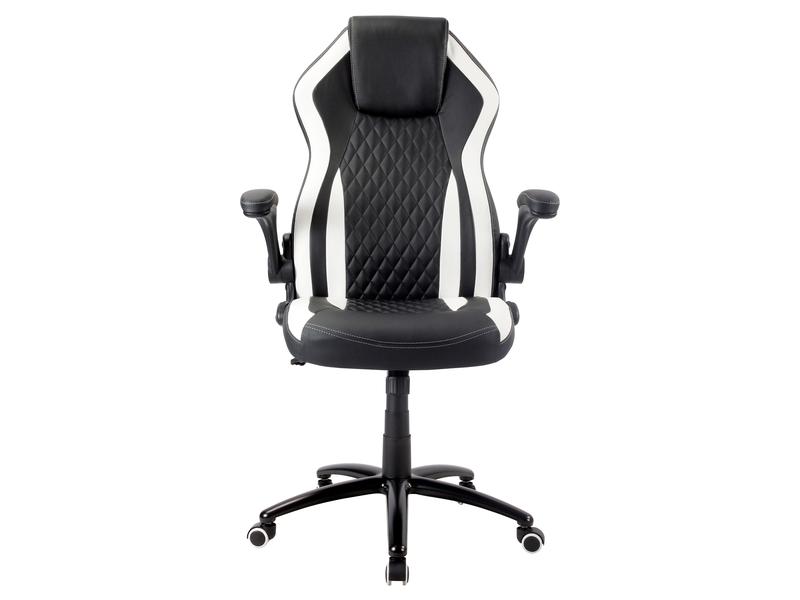 Racing Chairs Gaming-Stuhl CL-RC-BW-2 Schwarz/Weiss Racingchair CL-RC-BW Gaming Chair