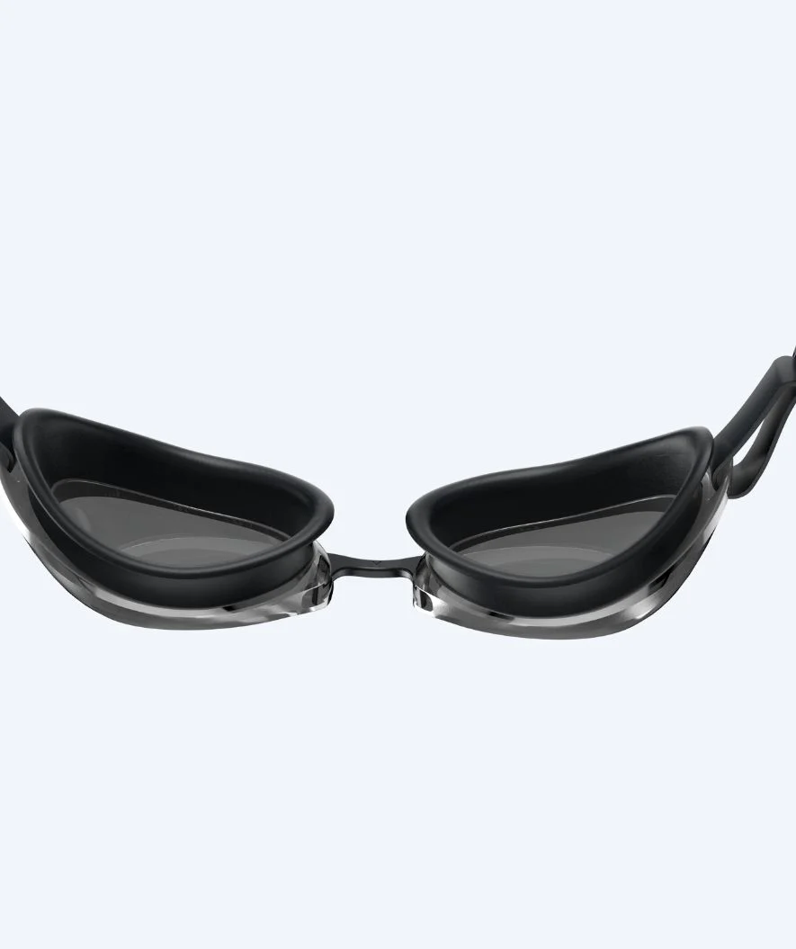 Speedo motions svømmebriller - Jet 2.0 - Sort/sølv (Mirror linse)