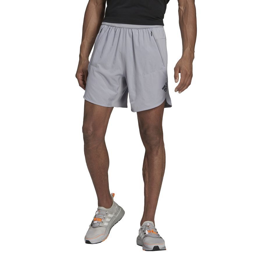 adidas Short d'Entraînement Designed for Training - Argent