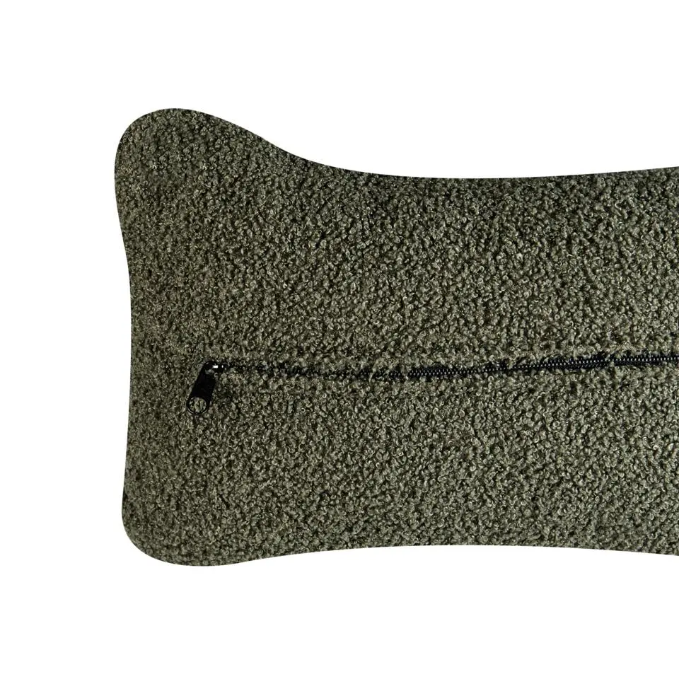 OTSBY - Fauteuil - Donkergroen - Bouclé