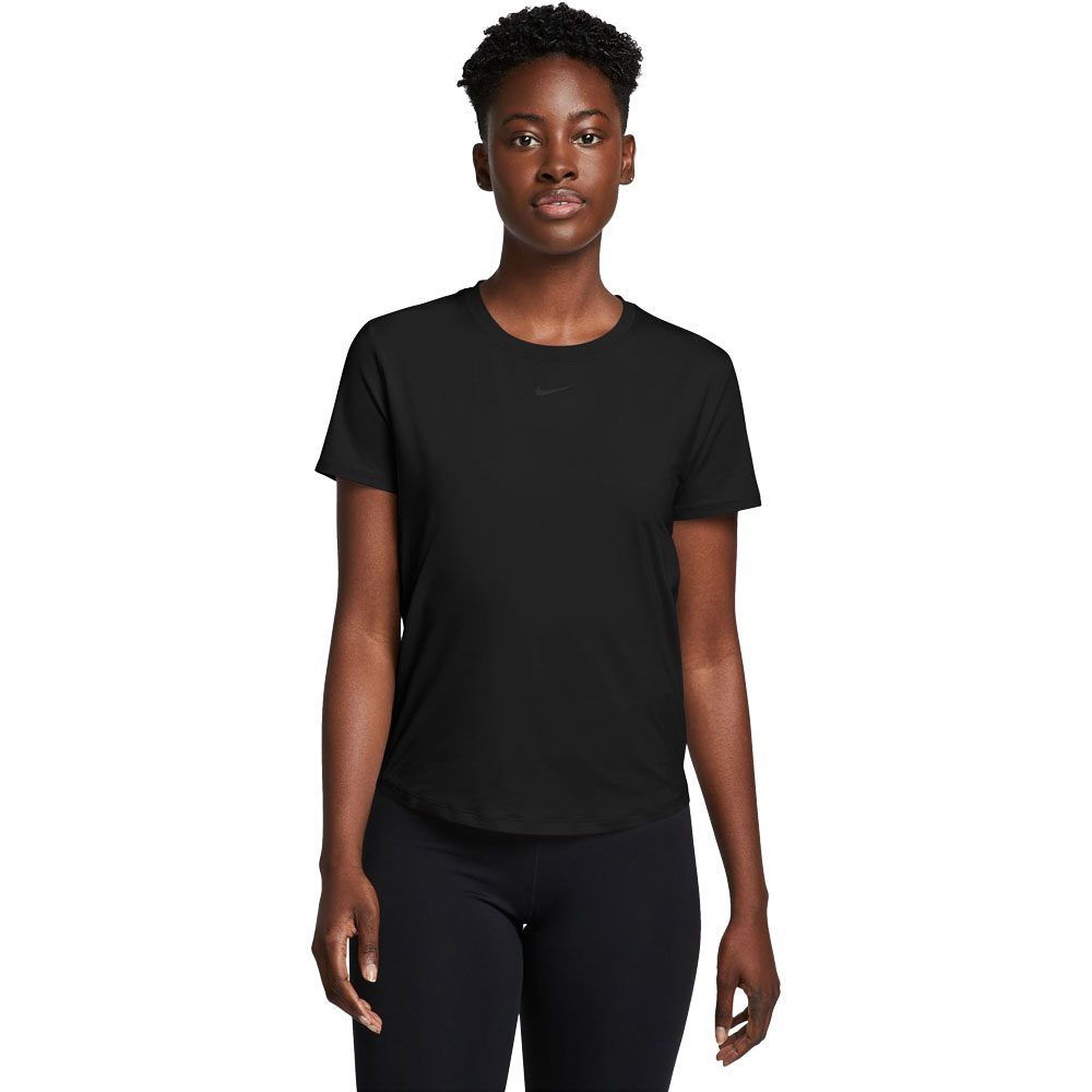 Nike One Classic Dri-Fit T-Shirt Damen schwarz